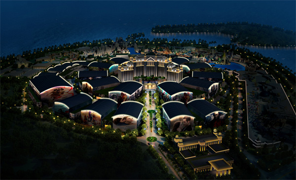 海南?；◢u影視基地戶(hù)外照明工程